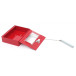 Q-CONNECT Emergency Key Cabinet 12 x 4 x 15 cm Red