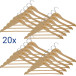 MAUL kleerhanger Mira, uit hout, pak van 20 stuks