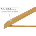 MAUL cintres Mira, en bois, lot de 20 pièces