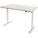 Leitz Ergo bureau assis/debout, ft plateau 140 x 80 cm, électrique, sur pied