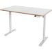 Leitz Ergo bureau assis/debout, ft plateau 140 x 80 cm, électrique, sur pied