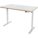 Leitz Ergo Zit/Sta bureau, ft blad 140 x 80 cm, elektrisch, op voet