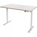 Leitz Ergo Electric Height Adjustable Sit Stand Desk 140 x 80 cm with Legs