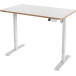 Leitz Ergo Zit/Sta bureau, ft blad 120 x 70 cm, elektrisch, op voet