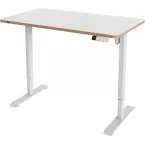 Leitz Ergo Zit/Sta bureau, ft blad 120 x 70 cm, elektrisch, op voet