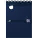 Oxford Essentials taskmanager dagplanner, 140 bladzijden, ft A5, blauw