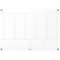 Oxford Office Essentials Weekly Task Manager 120 Pages A4 Aqua