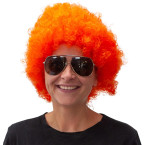 Orange Curly Wig