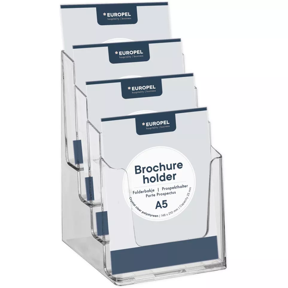 Europel folderhouder, 4 x ft A5