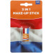 Orange makeup stick red white blue
