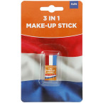 Orange makeup stick red...