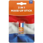 Orange stick de maquillage, rouge-blanc-bleu