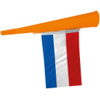 Oranje toeter, met vlag