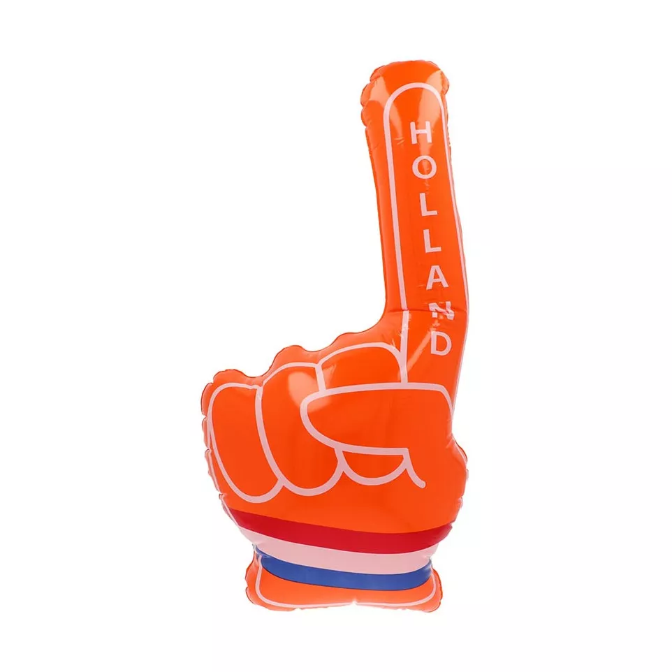 Inflatable Hand Orange