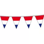 Vlaggenlijn, 10 m, rood-wit-blauw
