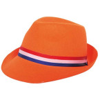 Oranje hoed, trilby