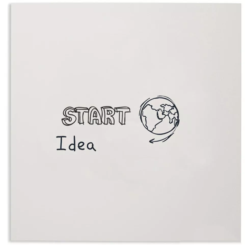 Smit Visual tableau blanc sans cadre,...
