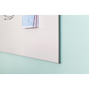 Smit Visual tableau blanc sans cadre, acier laqué, magnétique, ft 98 x 98 cm