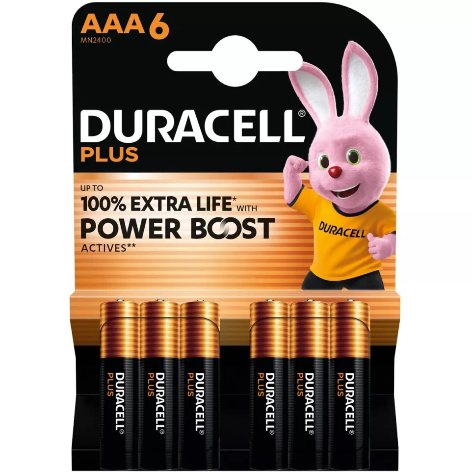 Duracell batterij Plus 100% AAA,...