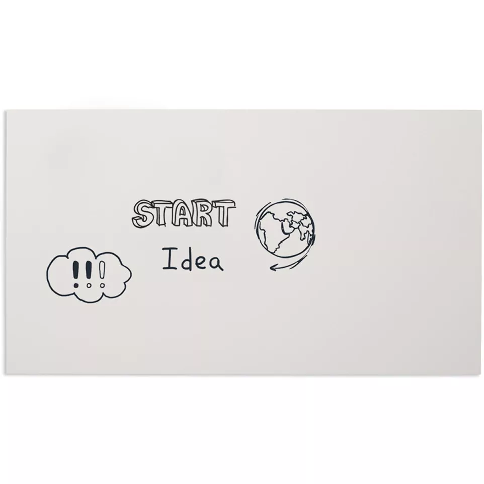 Smit Visual tableau blanc sans cadre,...