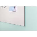 Smit Visual tableau blanc sans cadre, acier laqué, magnétique, ft 98 x 198 cm