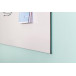 Smit Visual tableau blanc sans cadre, acier laqué, magnétique, ft 98 x 198 cm