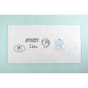 Smit Visual frameloos whiteboard, gelakt staal, magnetisch, ft 98 x 198 cm