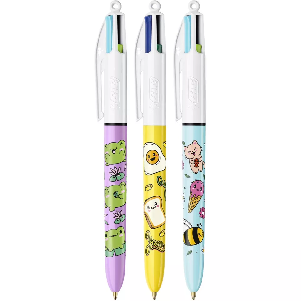 Bic 4 Colours Kawaii Ballpoint Pen...