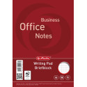 Herlitz schrijfblok, ft A5, 70 g/m², 100 vel, geruit 5 mm