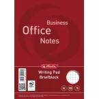 Herlitz schrijfblok, ft A5, 70 g/m², 100 vel, geruit 5 mm
