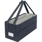 Leitz Hot Desking Portable Desktop Organiser with Adjustable Handles Grey