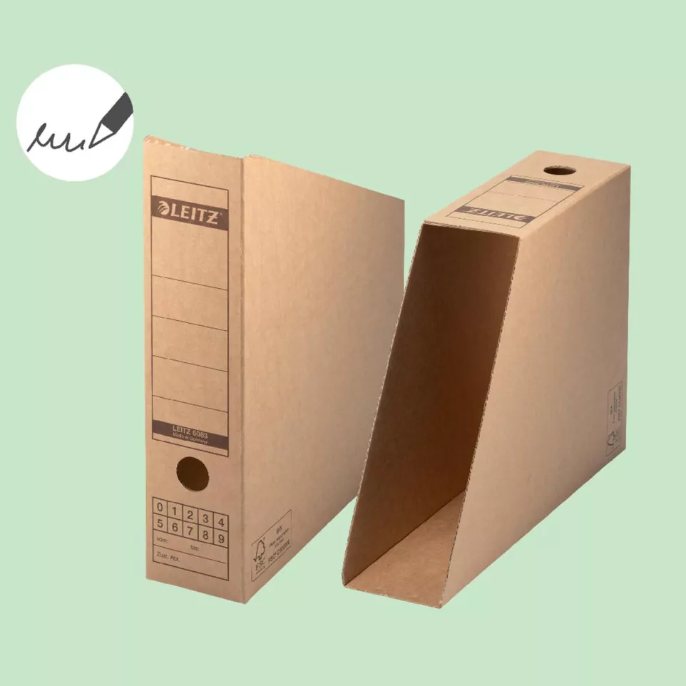Leitz Premium Magazine File Brown