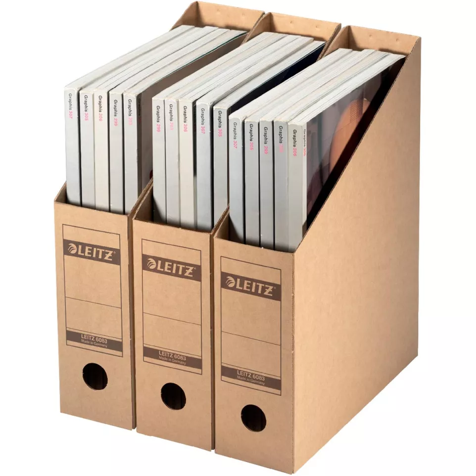 Leitz Premium Magazine File Brown