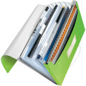 Leitz WOW Project Folder A4 6 Compartments PP Green