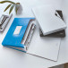 Leitz WOW pochette projets, ft A4, 6 compartiments, en PP, bleu