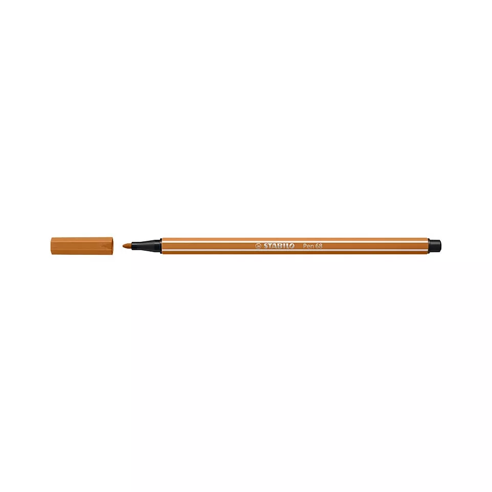 STABILO Pen 68 feutre, ocre foncé
