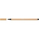 STABILO Pen 68 Felt Tip Pen Light Brown
