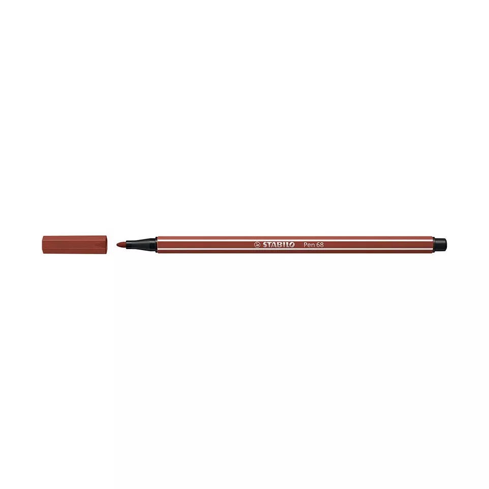 STABILO Pen 68 viltstift, sienna