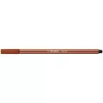 STABILO Pen 68 Felt Tip Pen Red-Brown