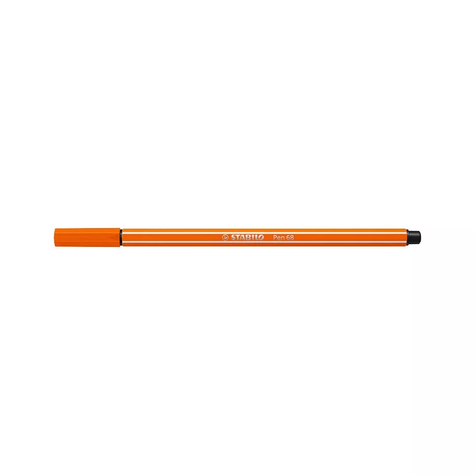 STABILO Pen 68 Felt Tip Pen Light Orange