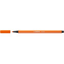 STABILO Pen 68 Felt Tip Pen Light Orange