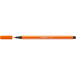 STABILO Pen 68 Felt Tip Pen Light Orange