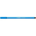 STABILO Pen 68 viltstift, neon blauw