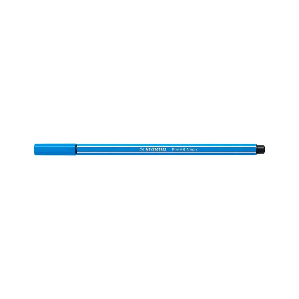 STABILO Pen 68 feutre, neon bleu