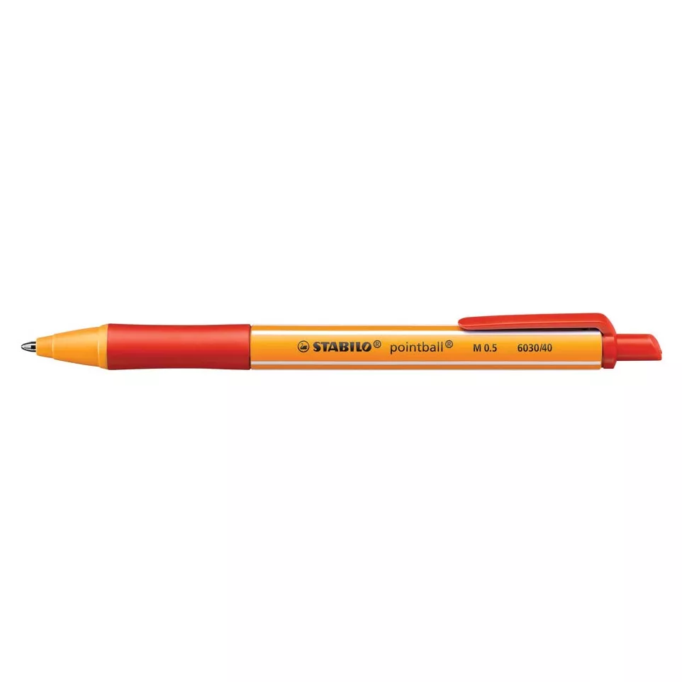 STABILO Pointball balpen, rood