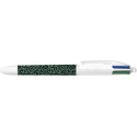 Bic 4-kleurenbalpen Leopard, doos van 12 stuks, assorti