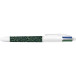 Bic 4-kleurenbalpen Leopard, doos van 12 stuks, assorti