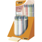 Bic 4-kleurenbalpen Mineral...