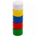 Q-CONNECT Magnets 20mm Assorted Pack of 10