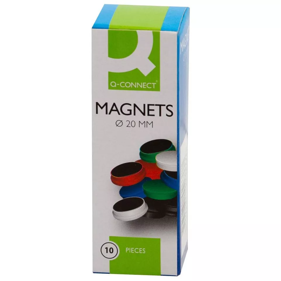 Q-CONNECT aimants, 20 mm, assorti,...